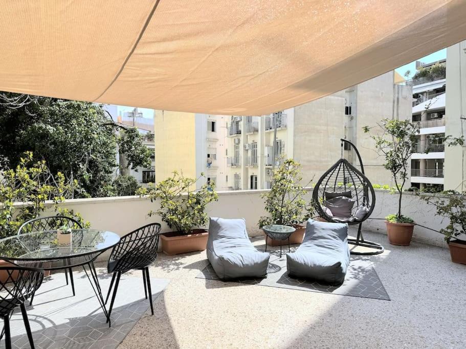 Amazing 3Bdr Apt With Unique Roof Garden In Plaka Атина Екстериор снимка