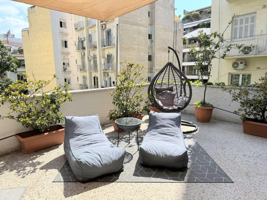 Amazing 3Bdr Apt With Unique Roof Garden In Plaka Атина Екстериор снимка