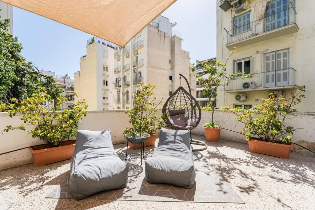 Amazing 3Bdr Apt With Unique Roof Garden In Plaka Атина Екстериор снимка